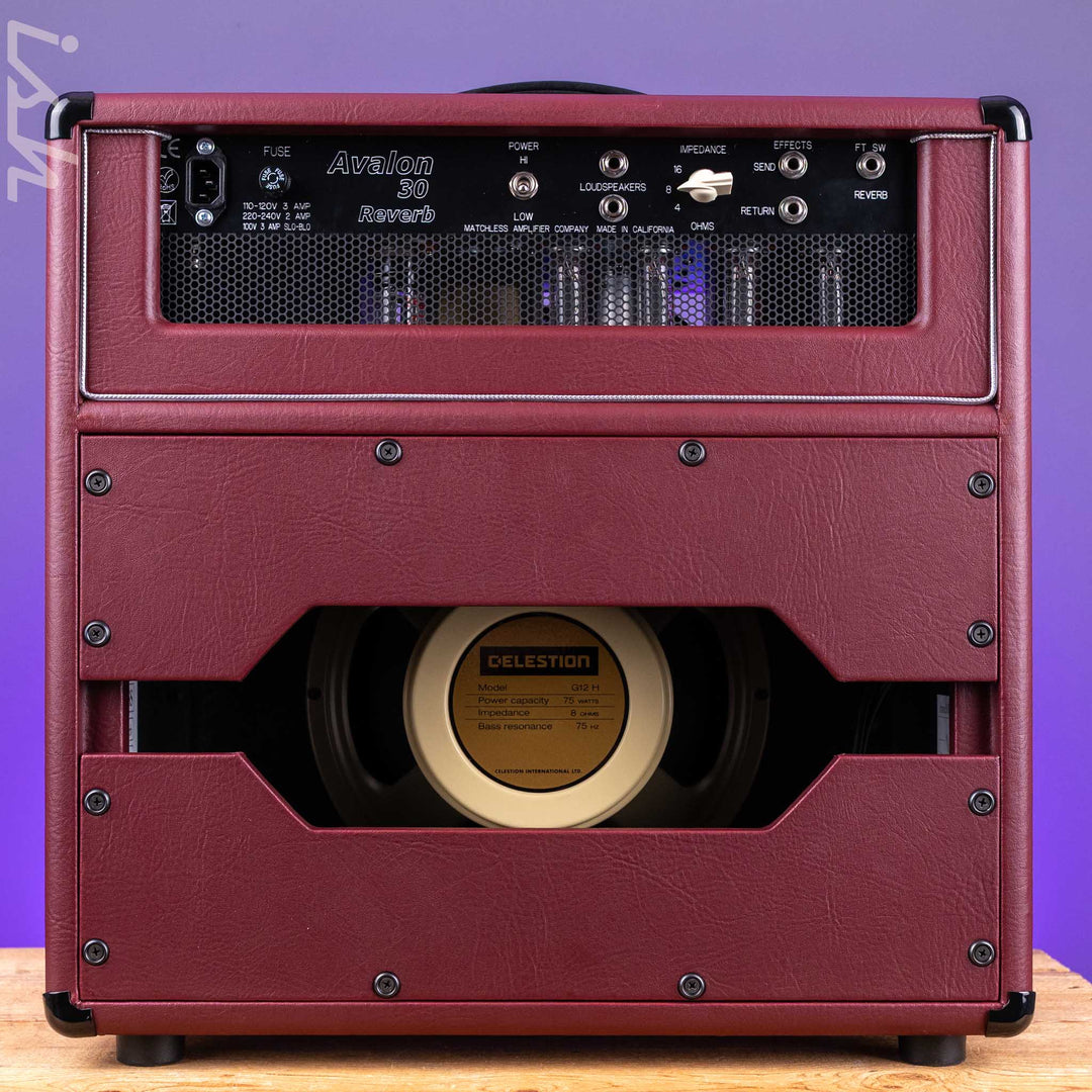 Matchless Avalon 30 Watt 112 Combo Reverb Custom Tolex Demo
