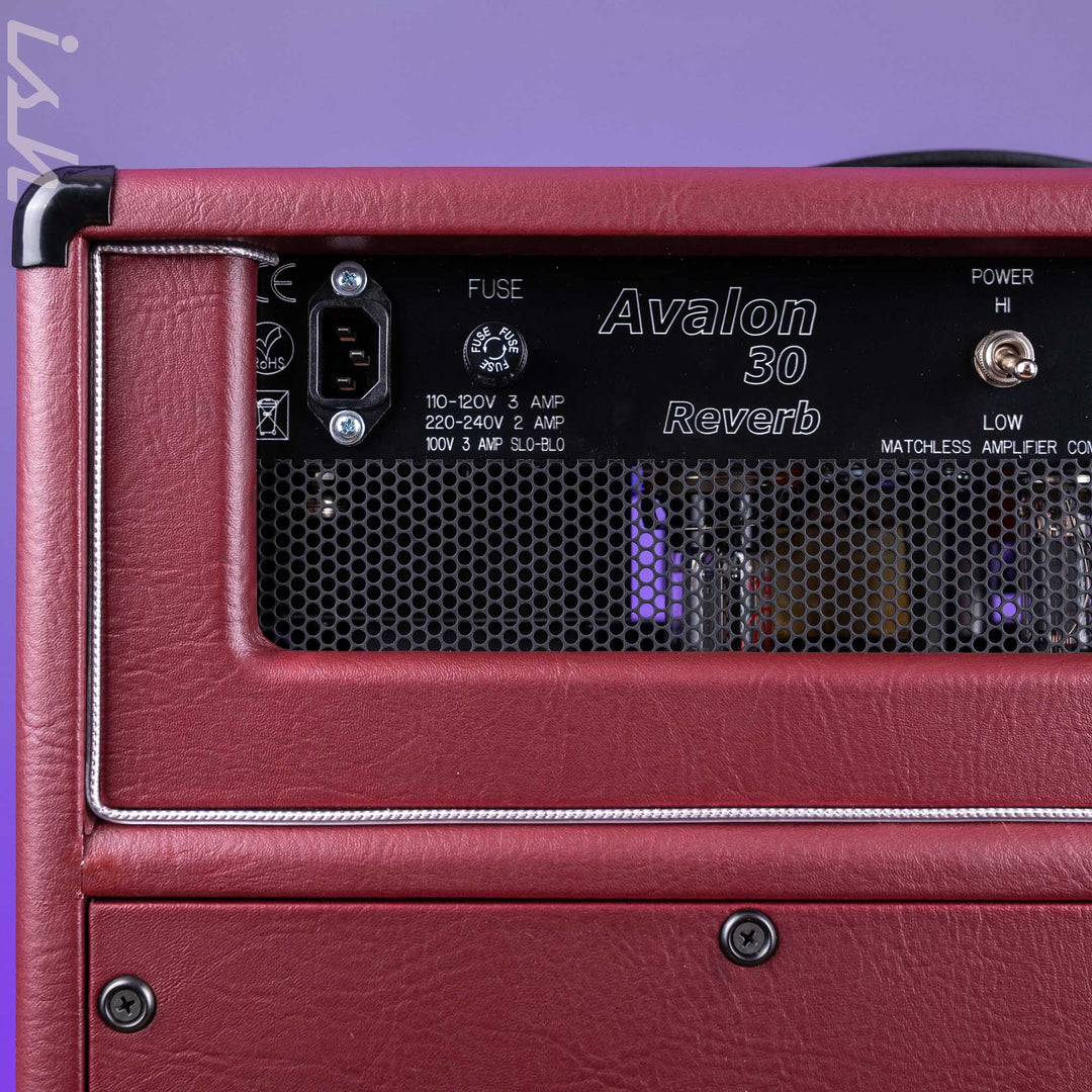 Matchless Avalon 30 Watt 112 Combo Reverb Custom Tolex Demo