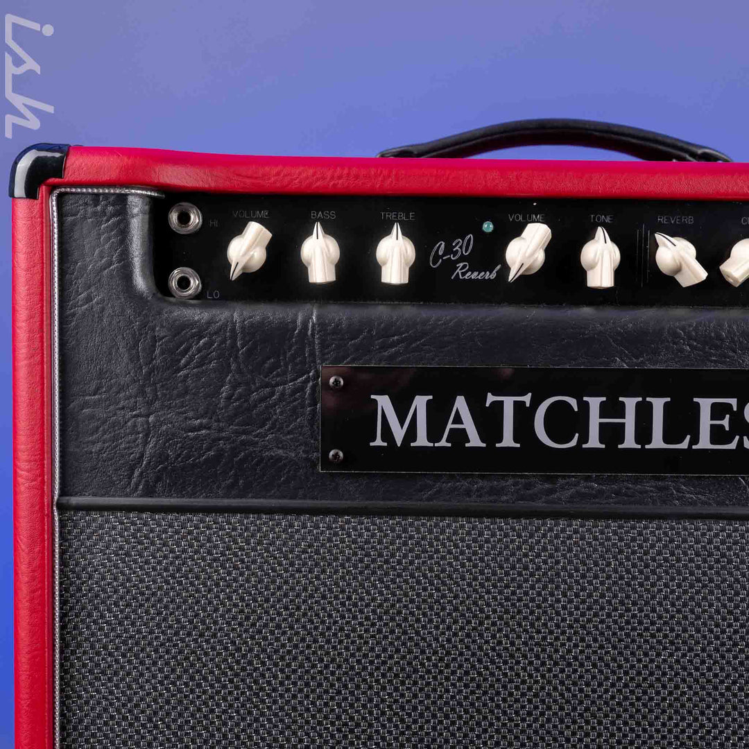 Matchless SC-30 Reverb 112 Combo Custom Red Tolex – Ish Guitars