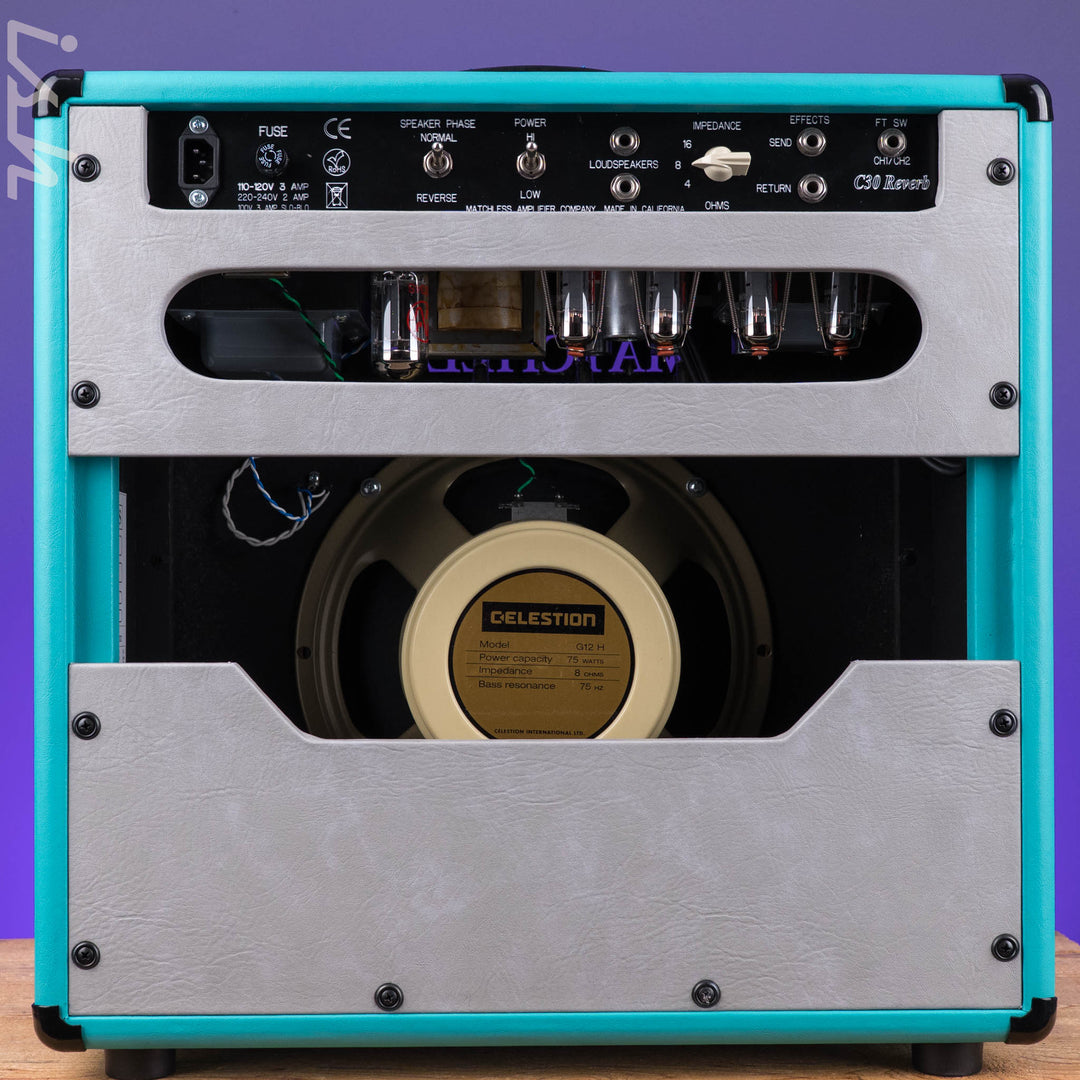 Matchless SC-30 Reverb 112 Combo Custom Turquoise Tolex