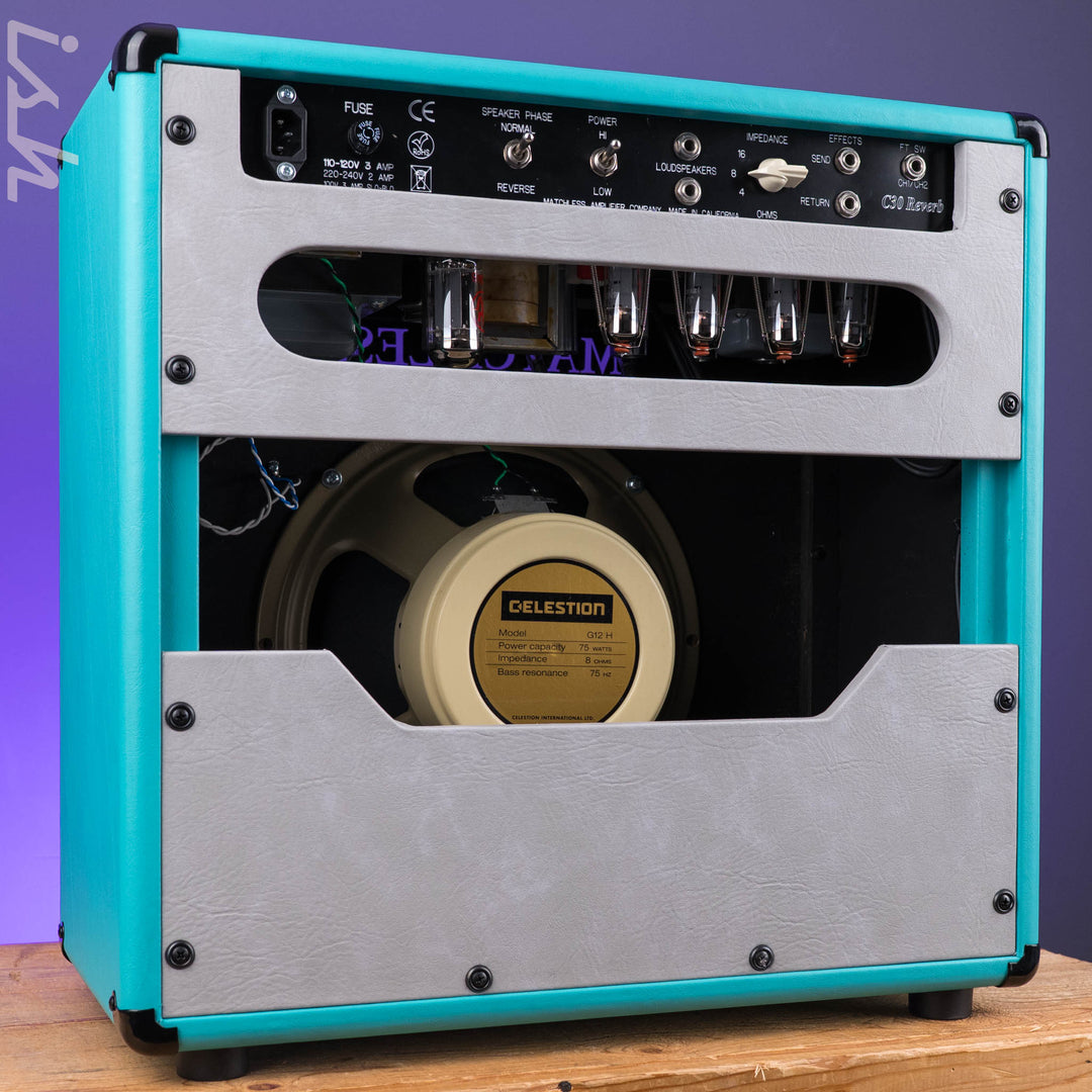 Matchless SC-30 Reverb 112 Combo Custom Turquoise Tolex