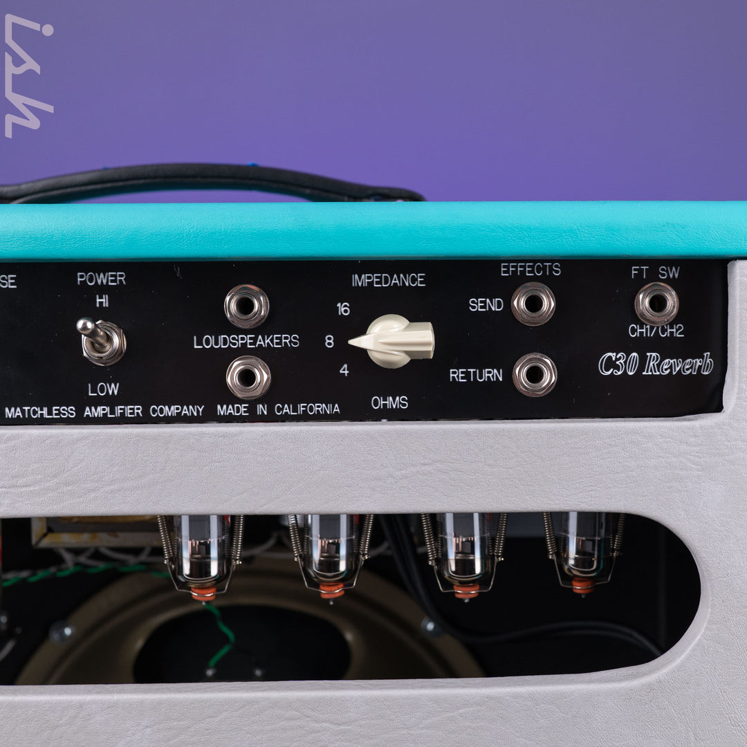Matchless SC-30 Reverb 112 Combo Custom Turquoise Tolex