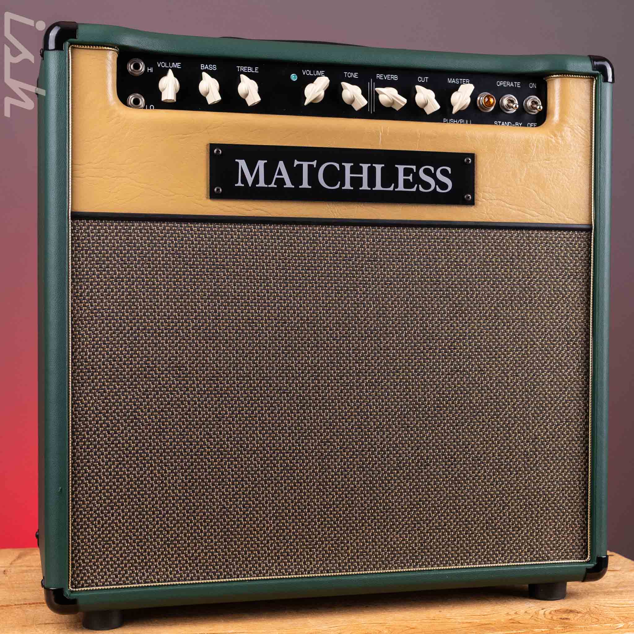 Matchless SC-30 Reverb 112 Combo Custom Tolex Green & Gold Demo