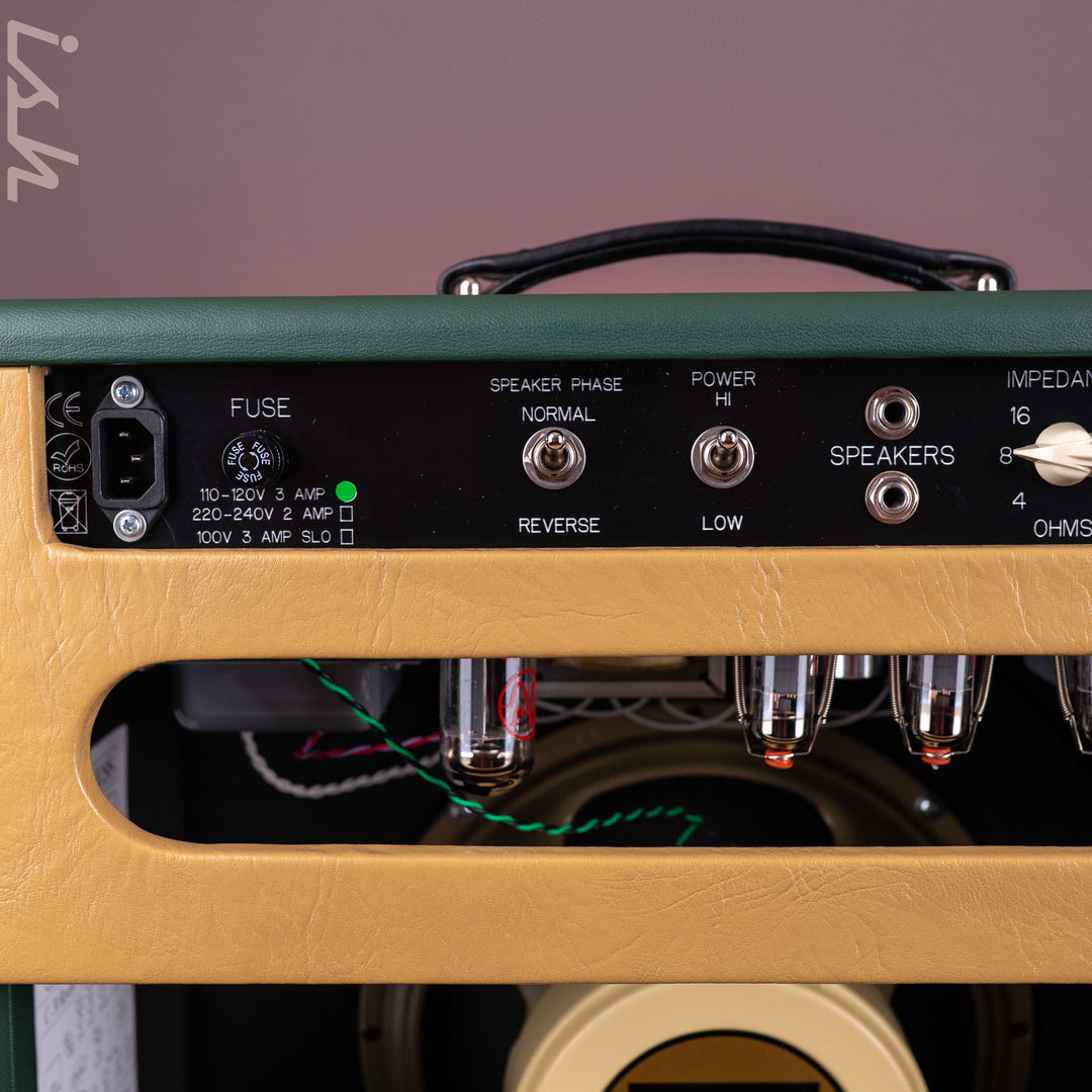 Matchless SC-30 Reverb 112 Combo Custom Tolex Green &amp; Gold Demo
