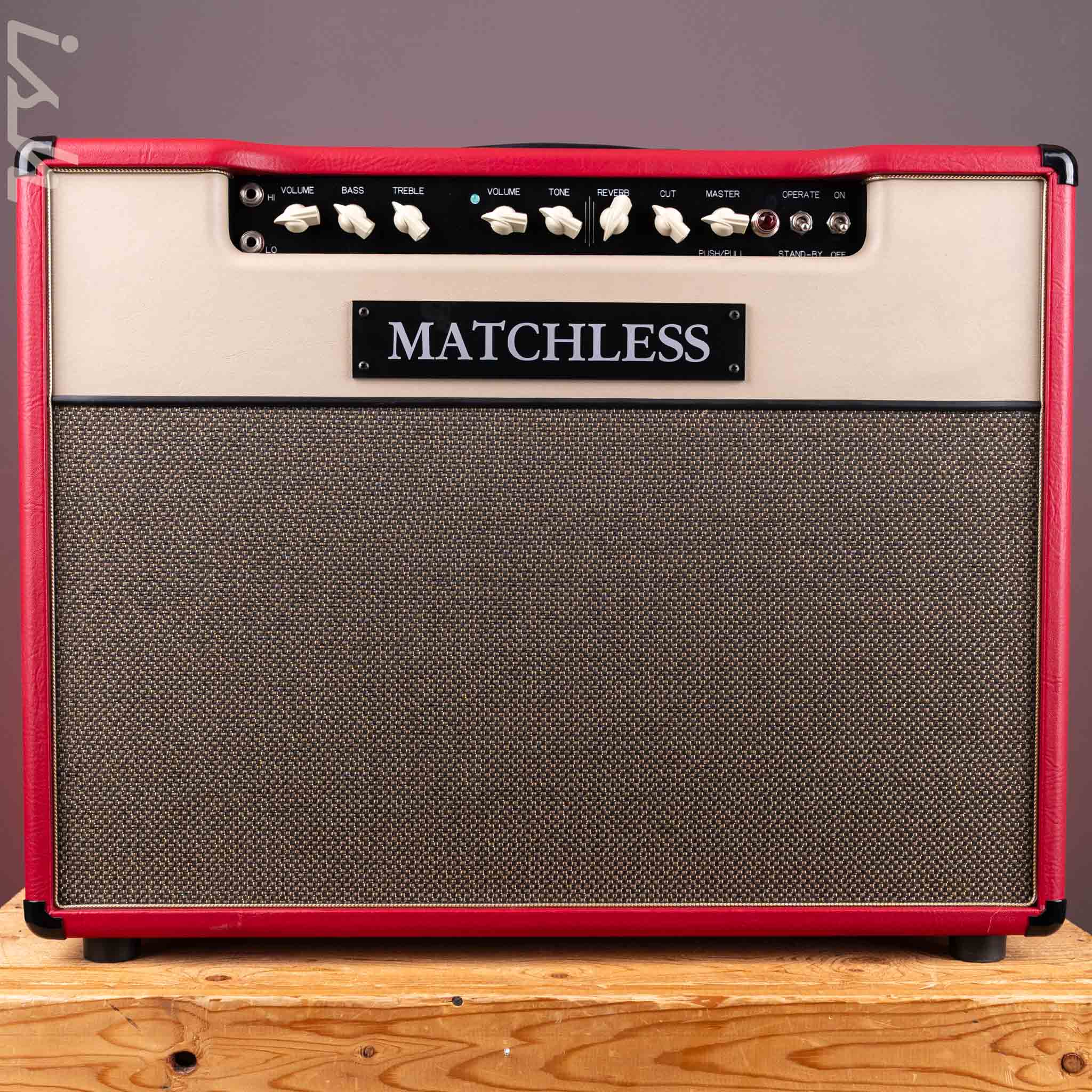 Matchless DC-30 Reverb 212 Combo Red/Cream/Gold Tolex – Ish Guitars