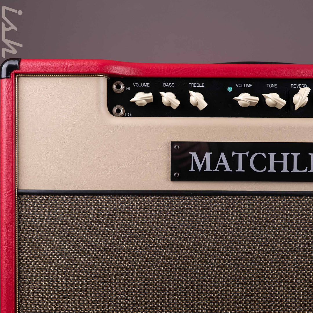 Matchless DC-30 Reverb 212 Combo Red/Cream/Gold Tolex