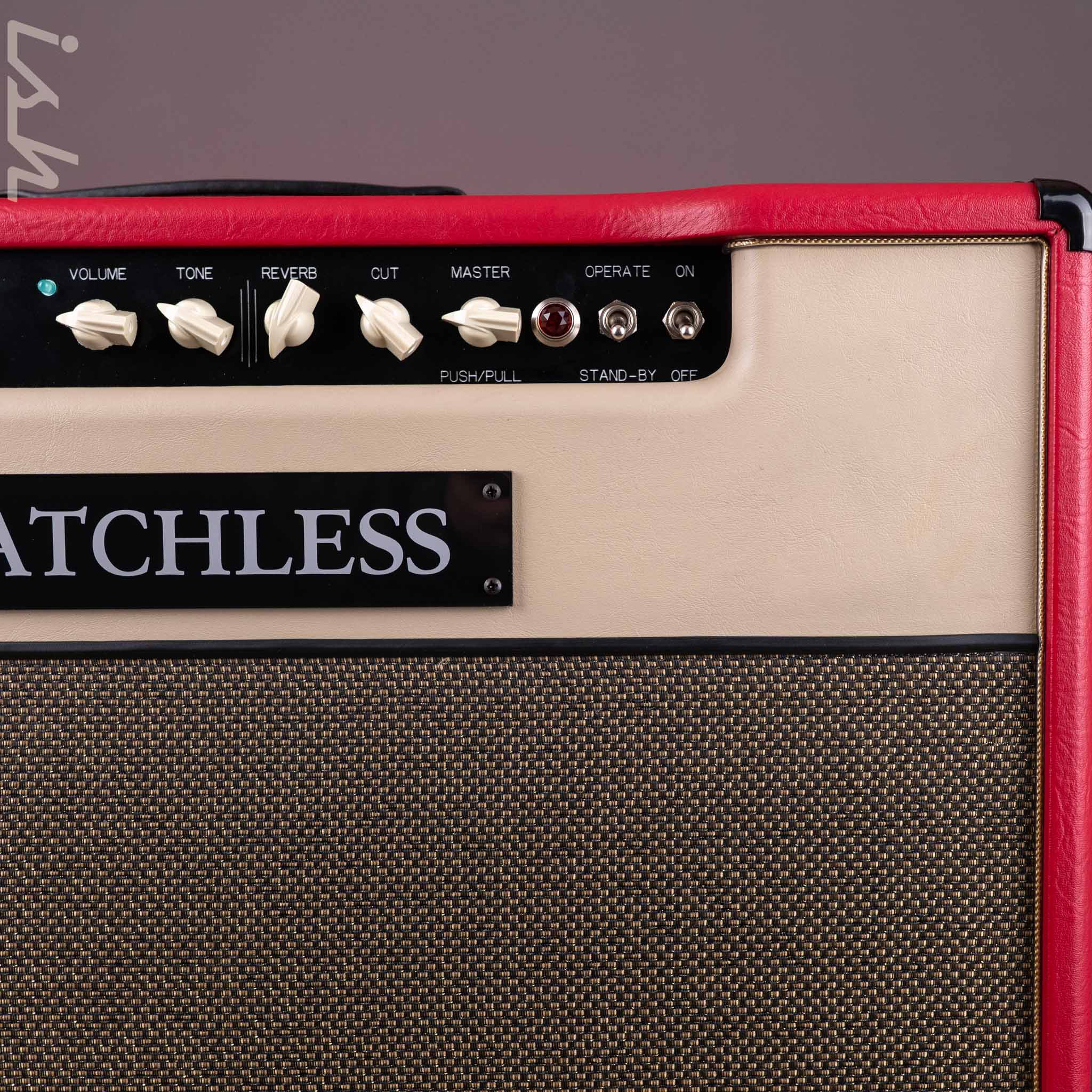 Matchless DC-30 Reverb 212 Combo Red/Cream/Gold Tolex – Ish Guitars