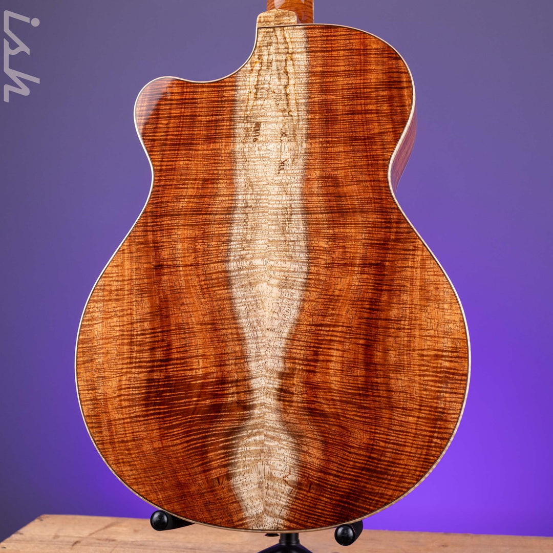 PRS Private Stock Angelus Koa Curly Maple Acoustic-Electric Guitar