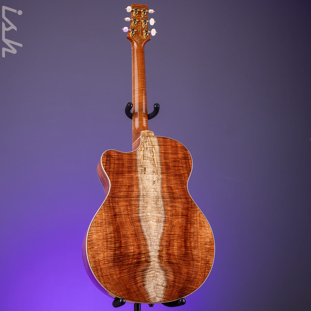 PRS Private Stock Angelus Koa Curly Maple Acoustic-Electric Guitar