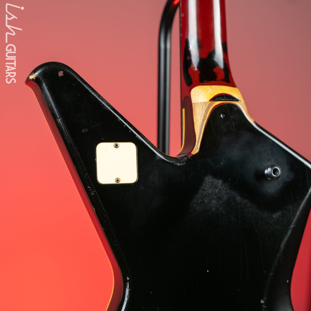 1986 Ibanez DT-500 Black - Signed &amp; Owned/Stage Played by Karl Logan (Manowar)