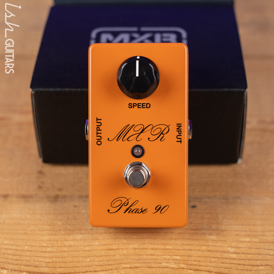 Phaser 90 MXR CSP101SL Script Phase 90 LED Phaser Orange – Ish Guitars