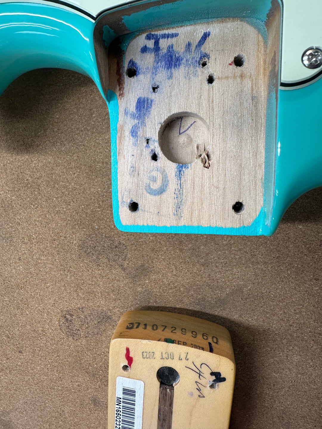 2023 Fender Player Mustang 90 Seafoam Green