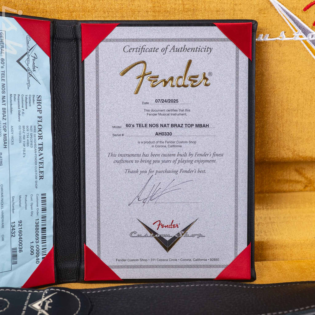 Fender Masterbuilt Andy Hicks &