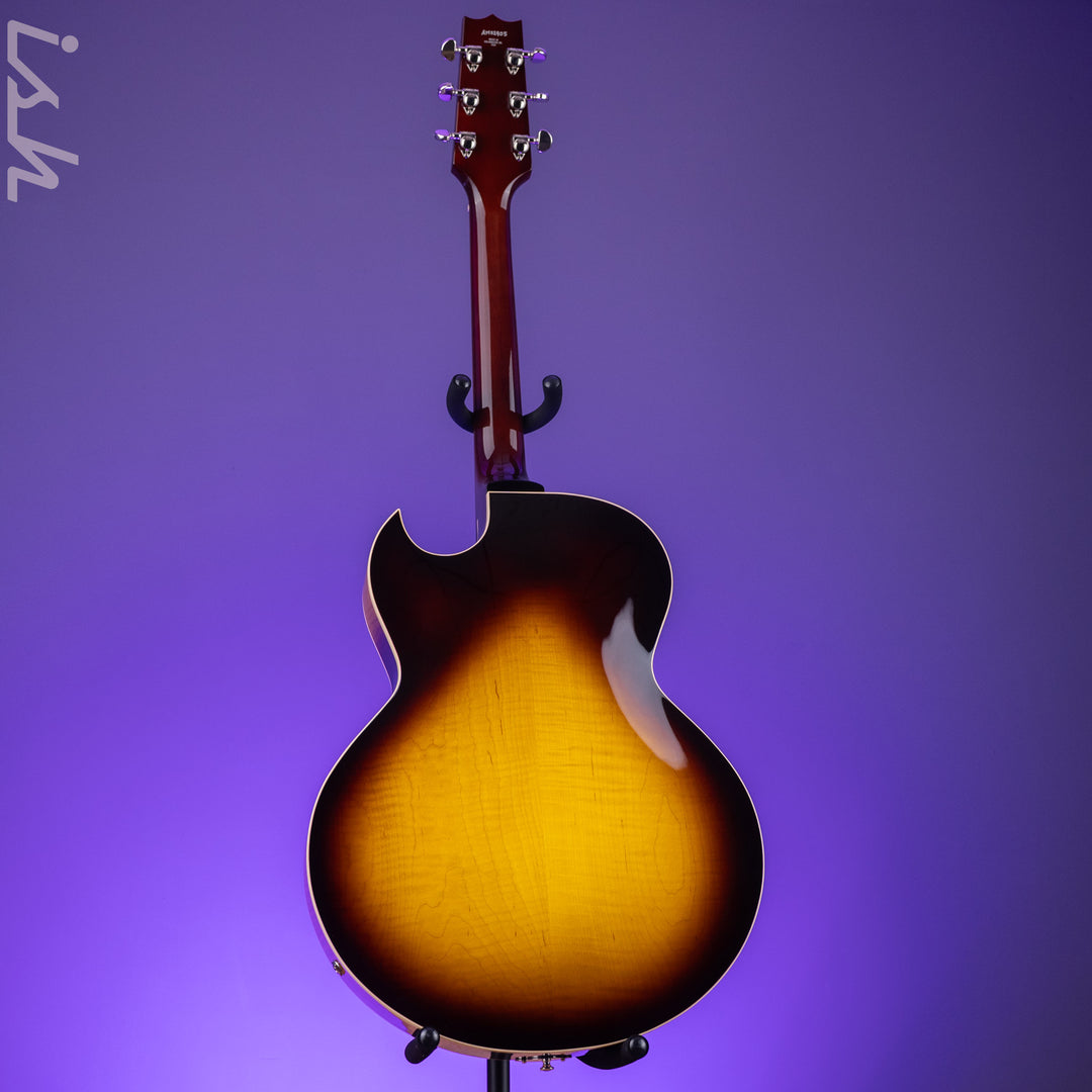 Heritage H-575 Hollowbody Guitar Original Sunburst Demo