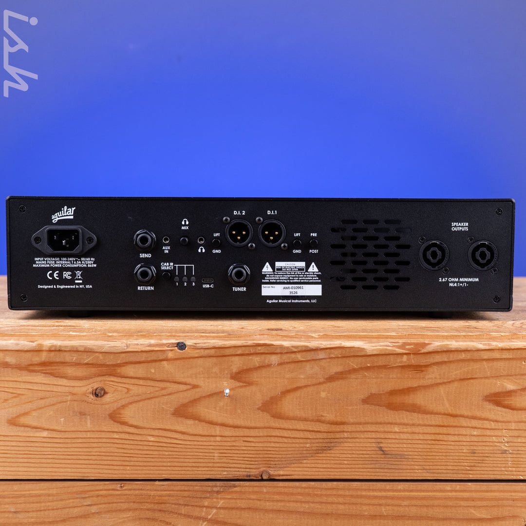 Aguilar DB 700 Hybrid 700W Tube Bass Amp Head