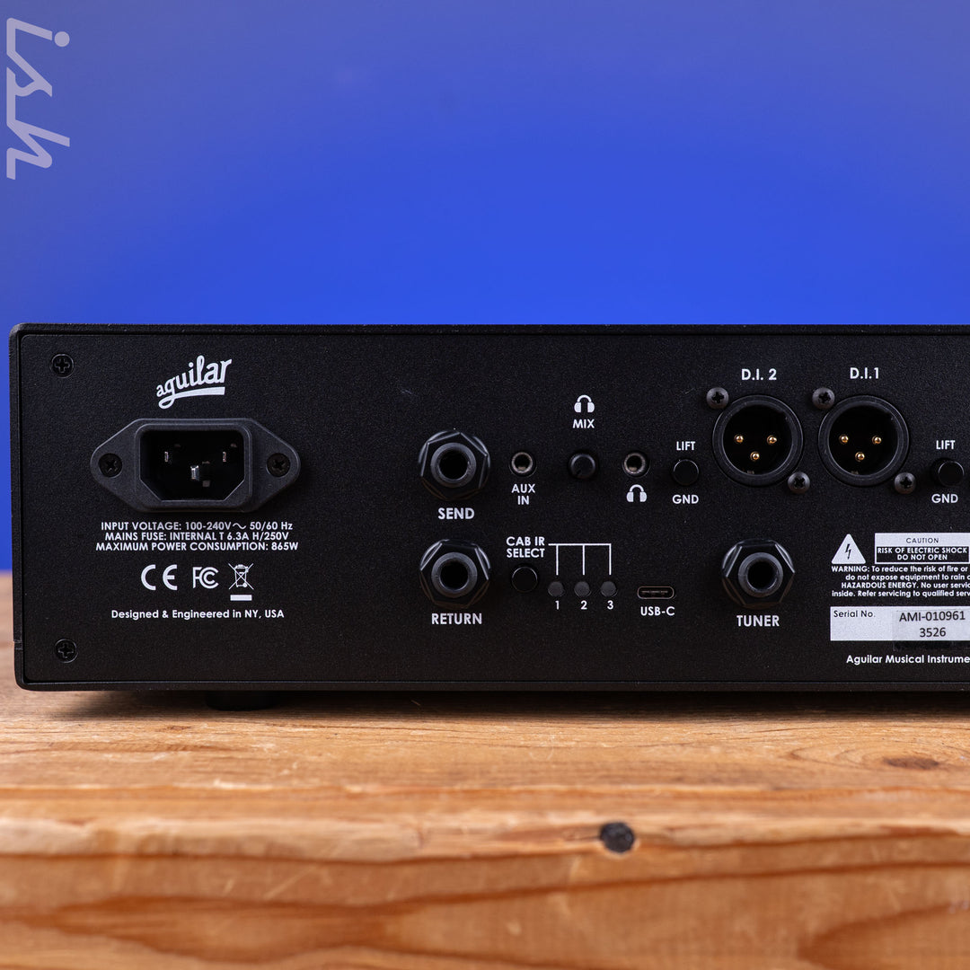 Aguilar DB 700 Hybrid 700W Tube Bass Amp Head