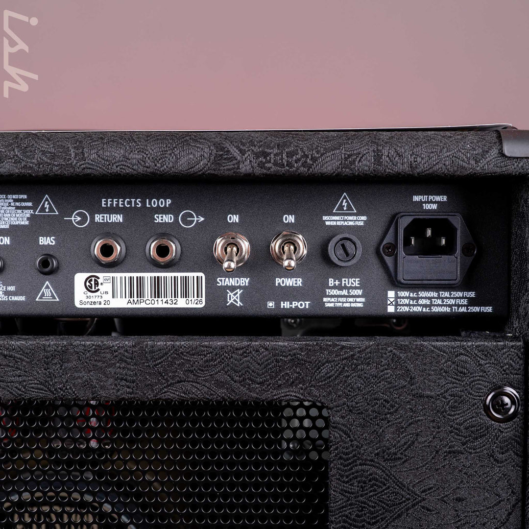 PRS Sonzera 20 20W 1x12 Combo Amp Limited Edition Black Paisley