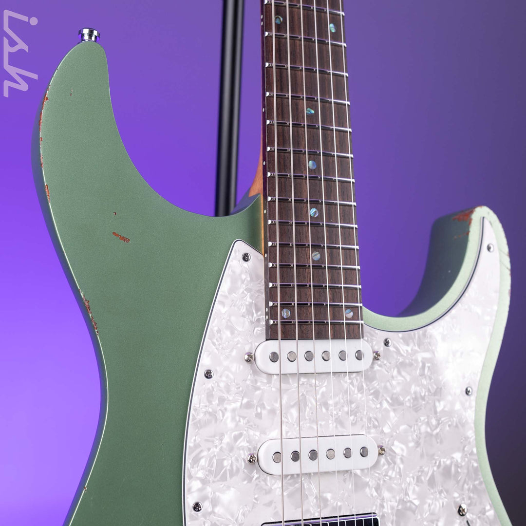 Mayones Aquila V24 Aged Metallic Emerald Green