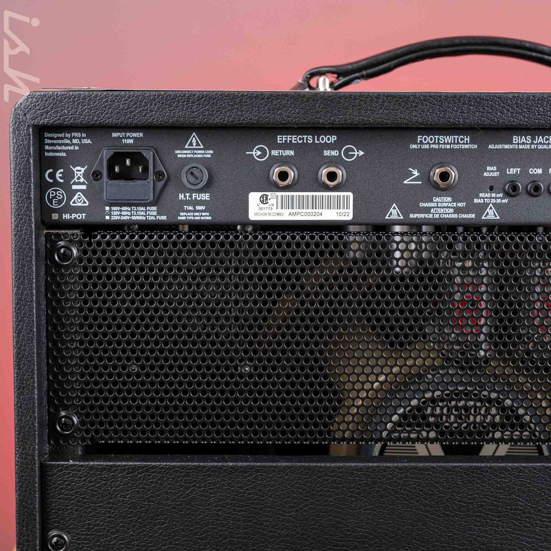 2024 PRS Archon 50 50W 1x12" Tube Combo Amp Stealth Black