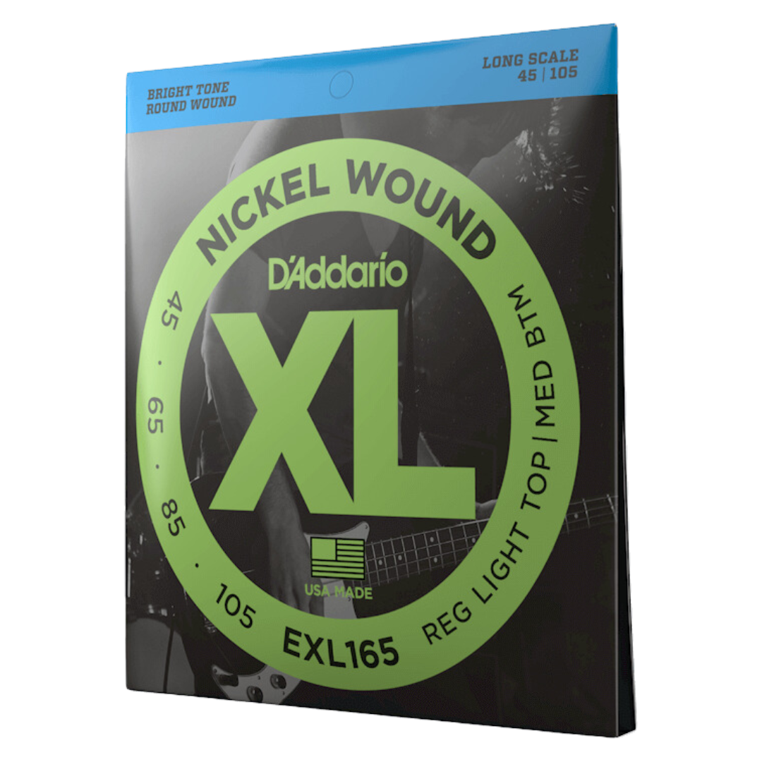 D’Addario EXL165 Nickel Wound Bass Strings