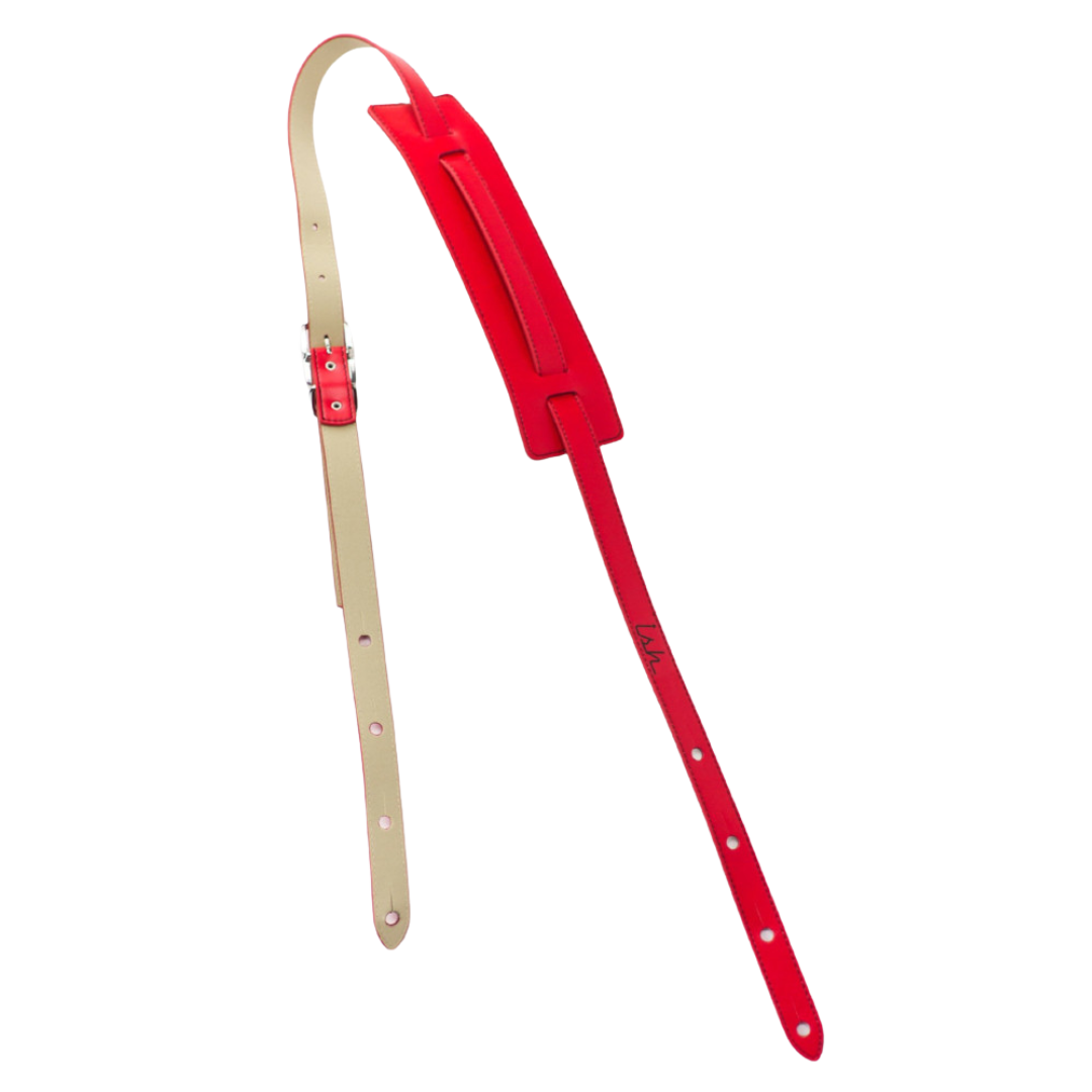 Ish Custom Guitar Faux Leather Super Strap