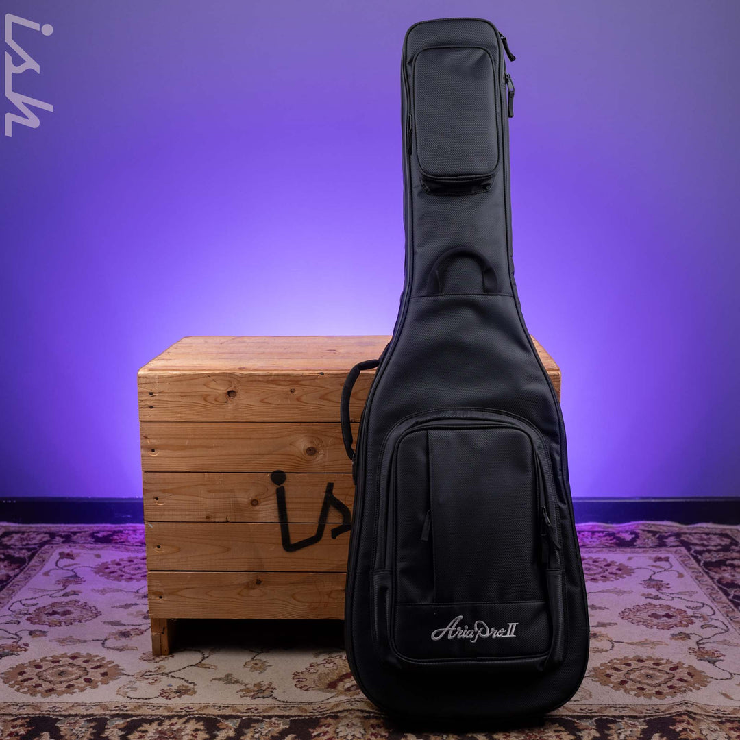 Aria Pro II SB-1000 4-String Bass Natural Oak