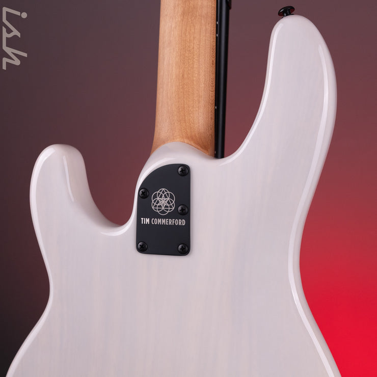 Ernie Ball Music Man Tim Commerford Artist Series StingRay Bass Fight Night White
