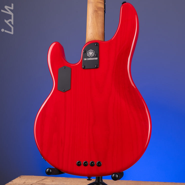 Ernie Ball Music Man Tim Commerford Artist Series StingRay Bass Caliper Red