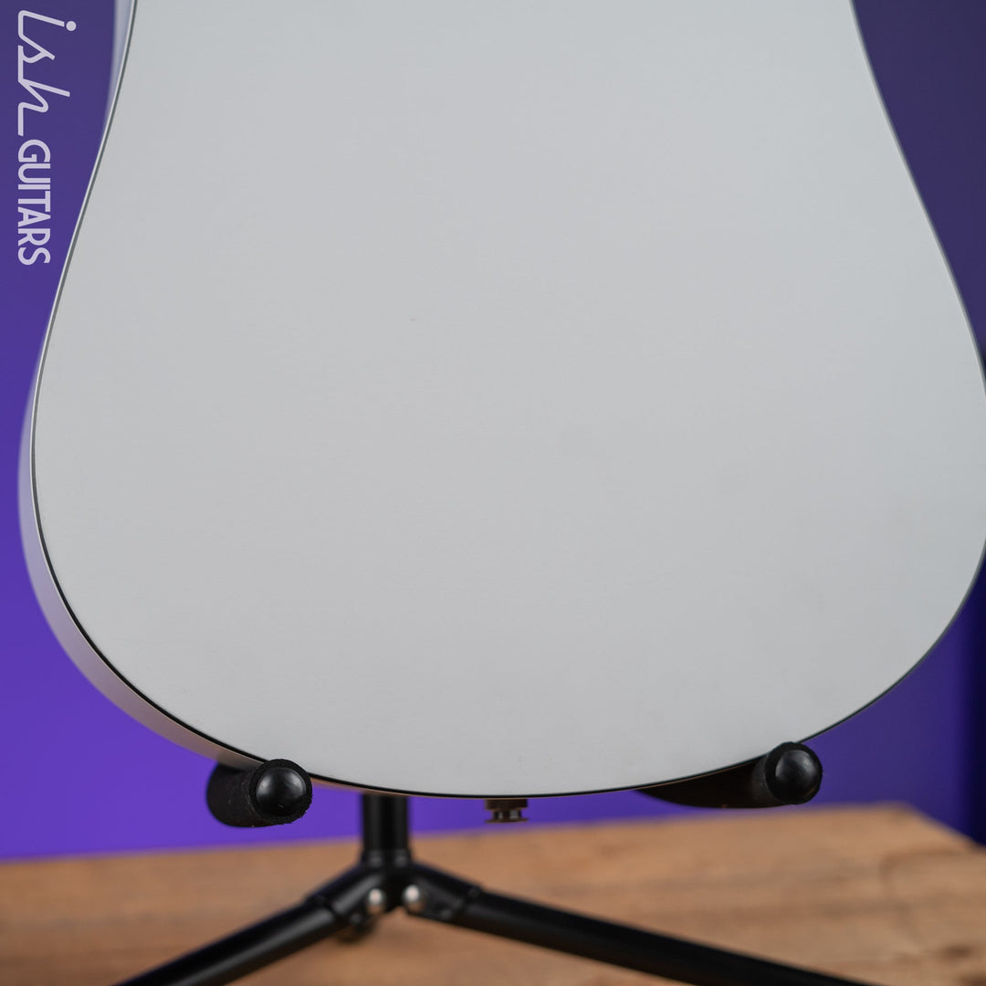 Lava Music Blue Lava Touch Smart Acoustic Guitar Sail White w/ Lite Bag Demo