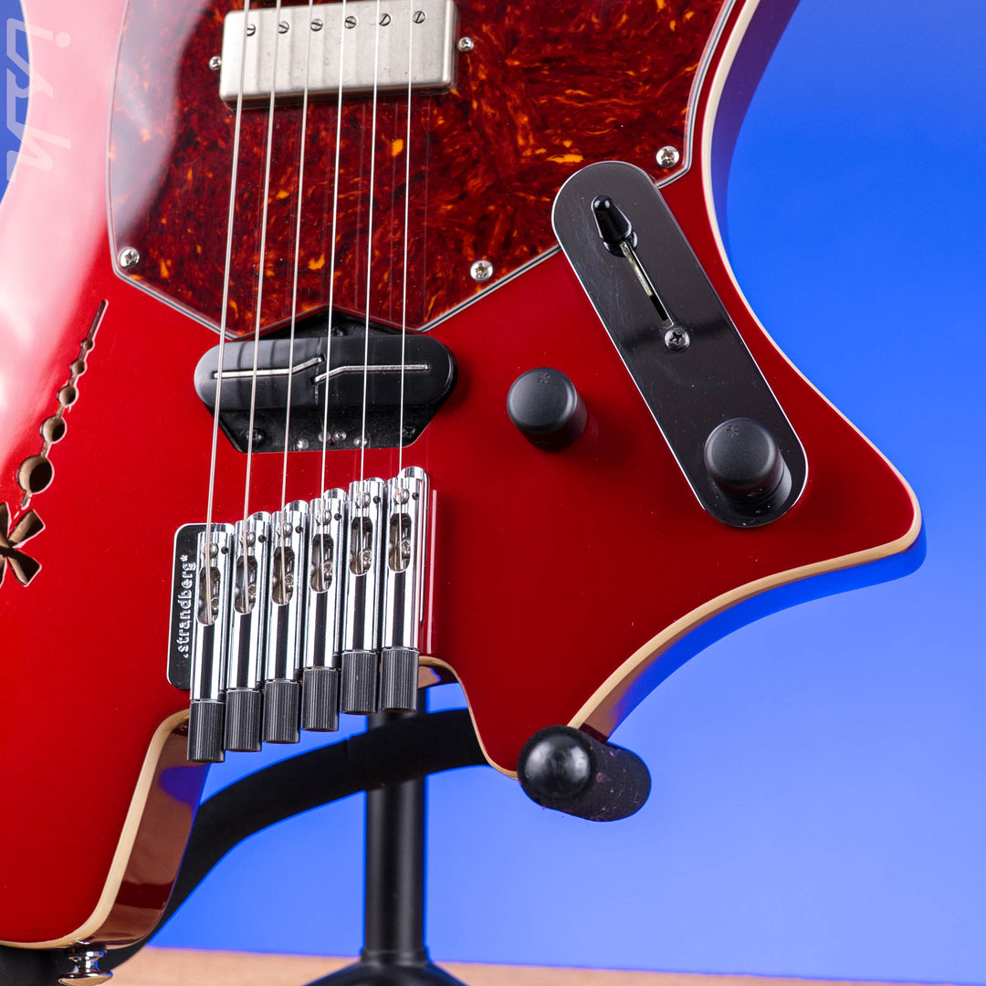 2018 Strandberg Salen Deluxe Candy Apple Red Limited Edition