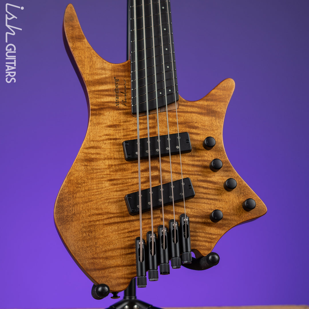 Strandberg Boden Bass Prog 5 Richlite Fretboard Brown Demo
