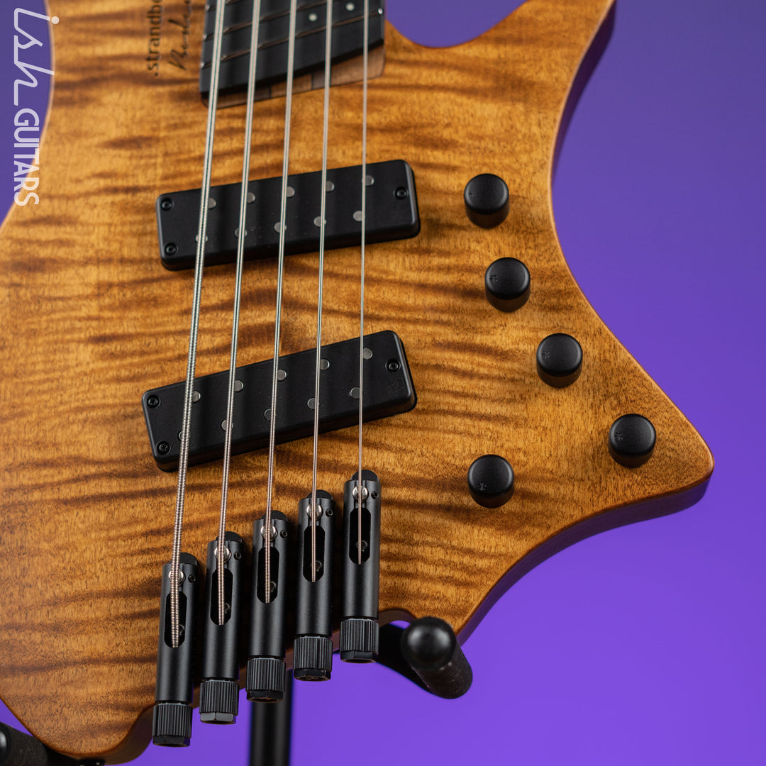 Strandberg Boden Bass Prog 5 Richlite Fretboard Brown Demo