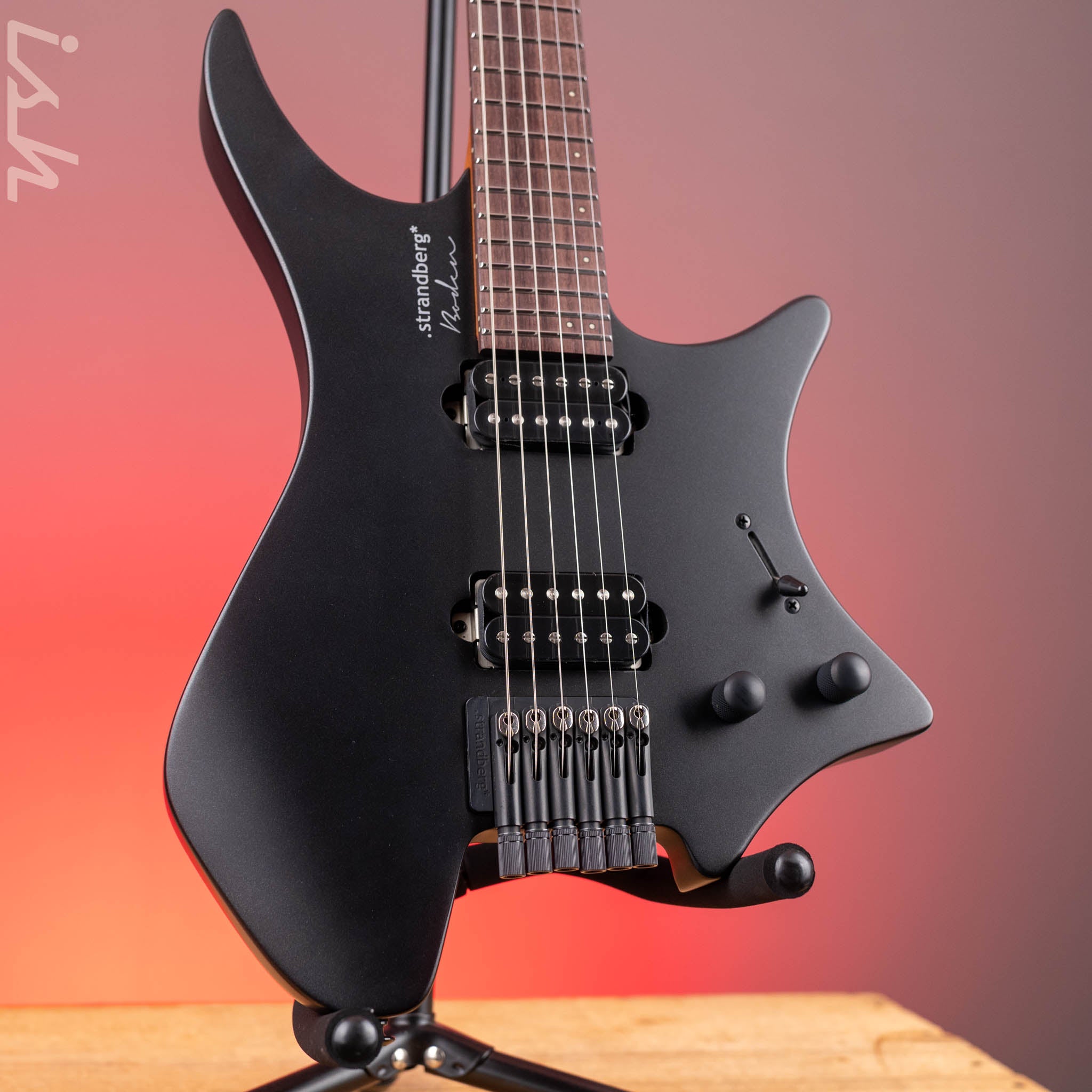 Strandberg Boden Essential 6 Black Granite – Ish Guitars