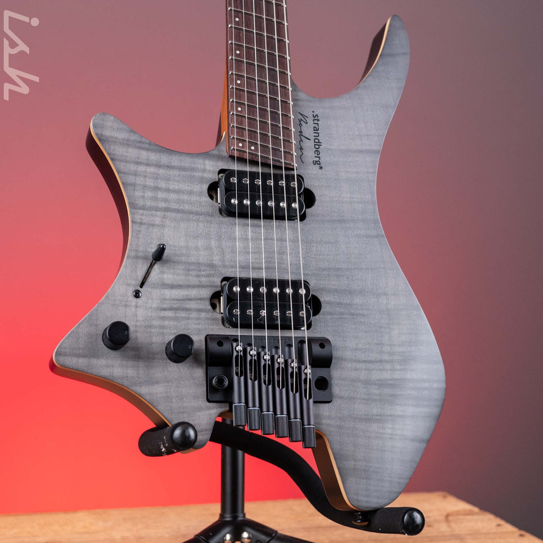 Strandberg Boden Standard NX 6 Lefty Tremolo Charcoal – Ish Guitars