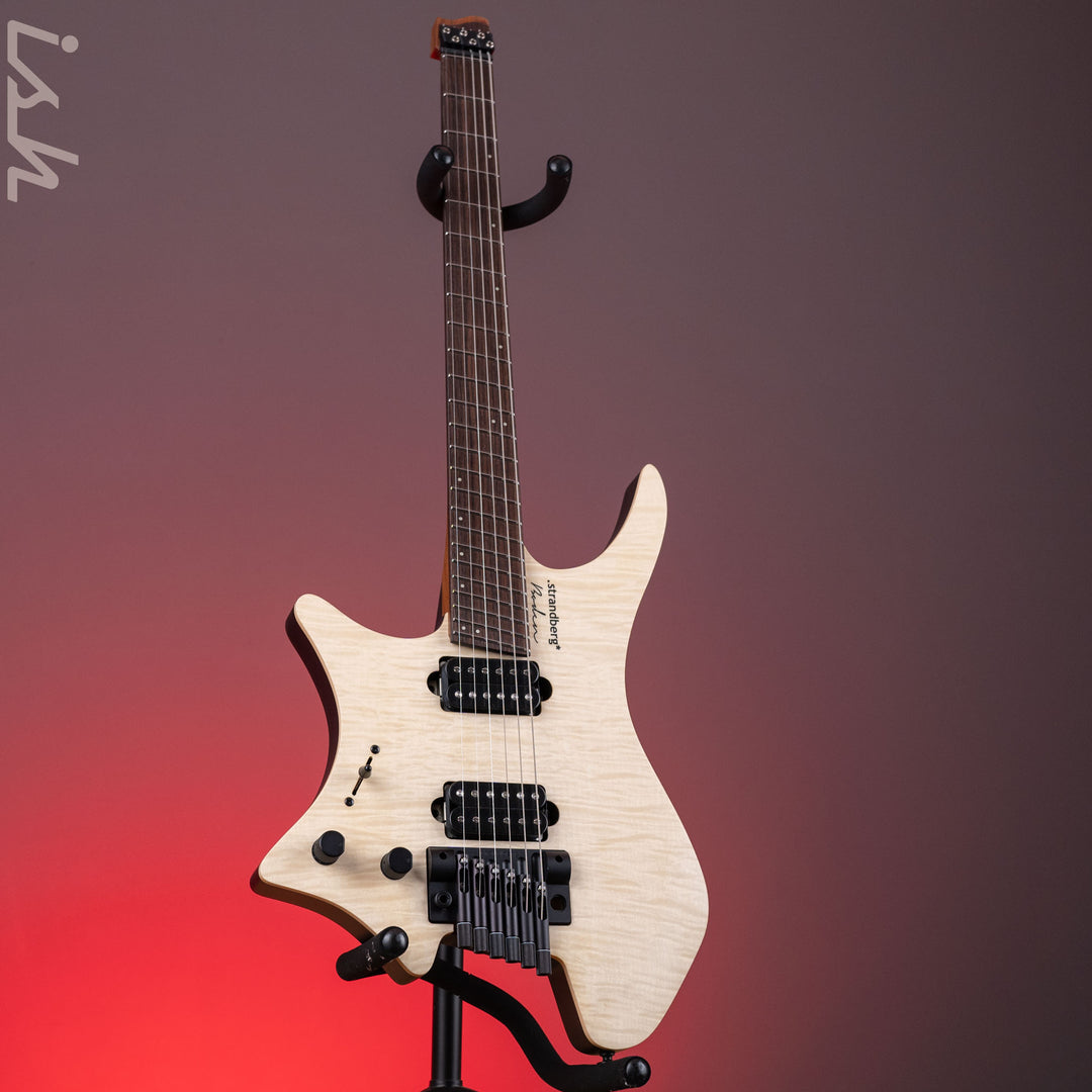 Strandberg Boden Standard NX 6 Lefty Tremolo Natural – Ish Guitars