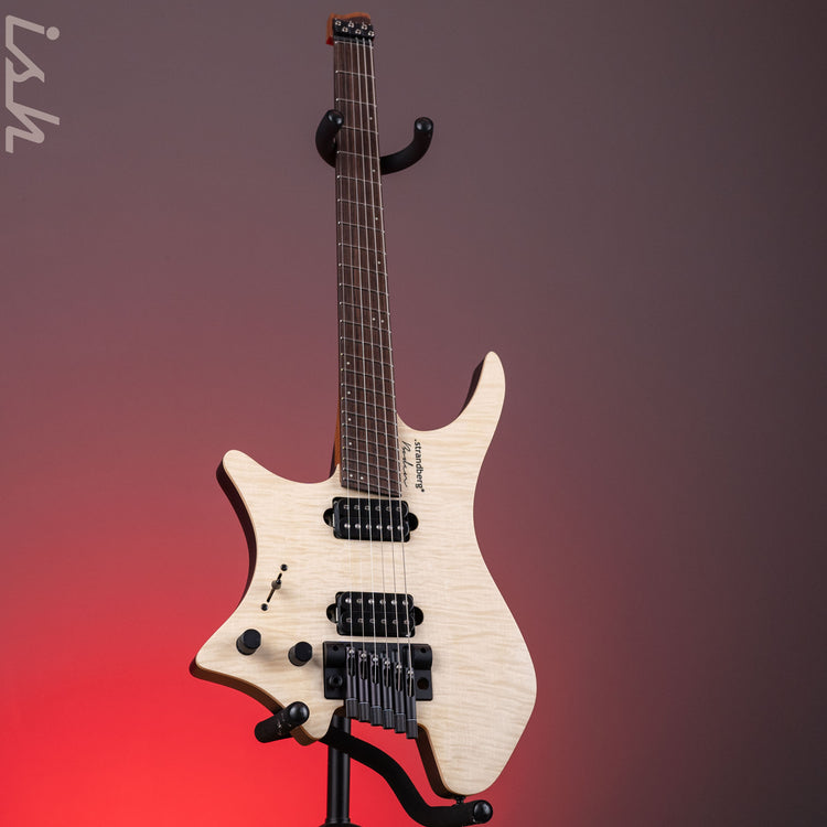Strandberg Boden Standard NX 6 Lefty Tremolo Natural – Ish Guitars