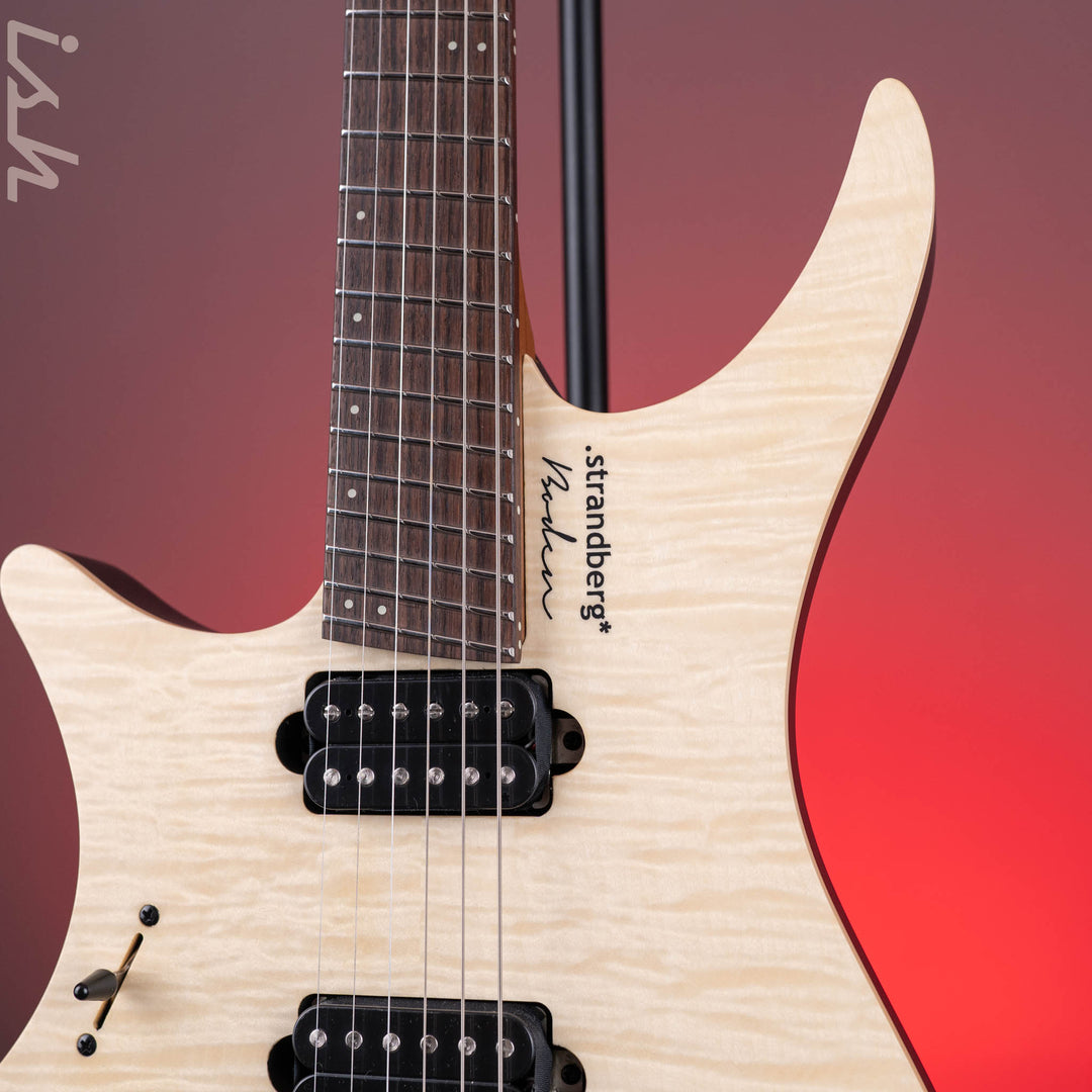 Strandberg Boden Standard NX 6 Lefty Tremolo Natural – Ish Guitars