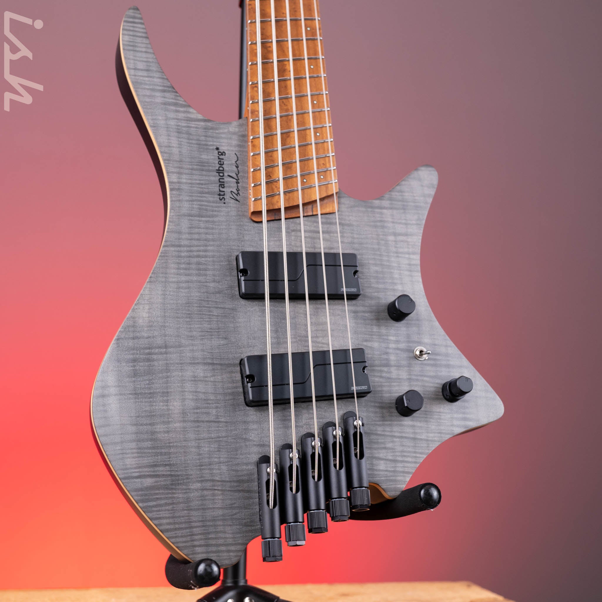 Strandberg Boden Bass Standard 5 Charcoal – Ish Guitars