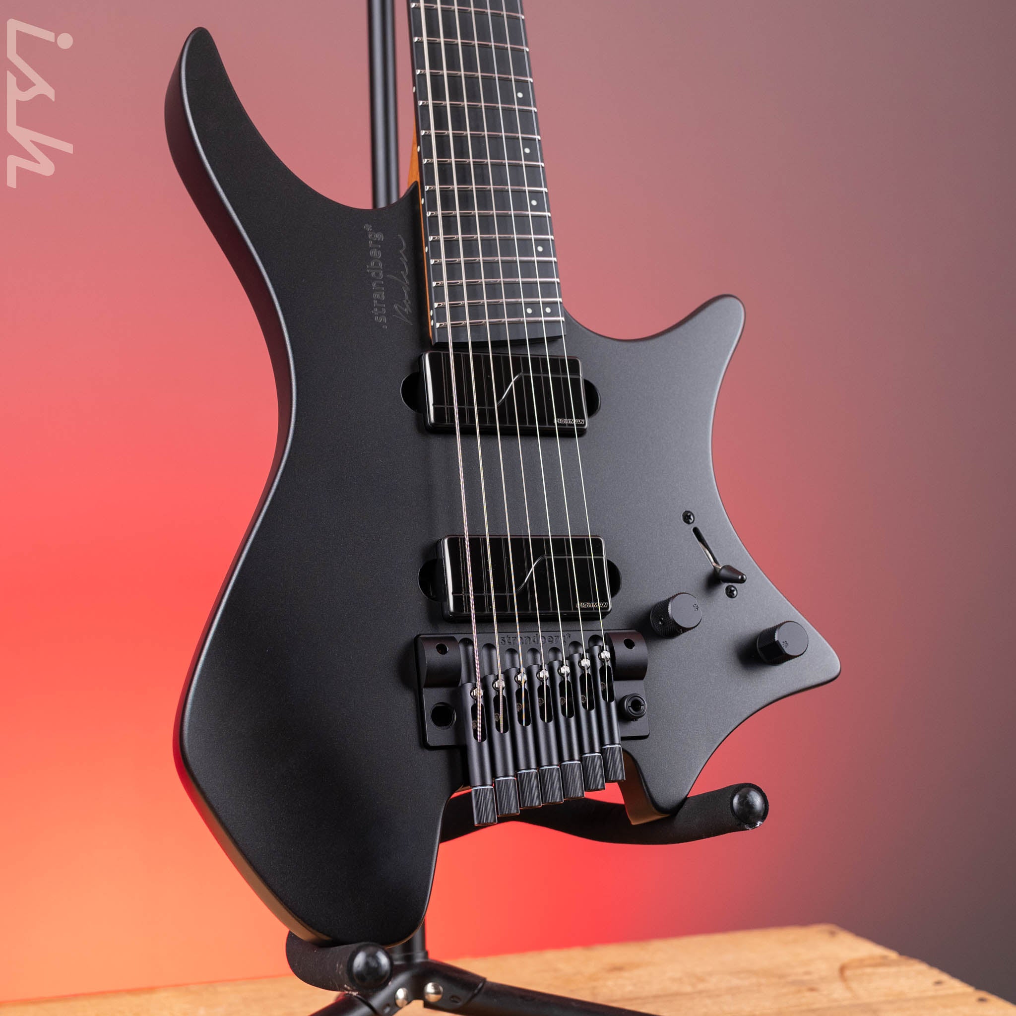 Strandberg Boden Metal NX 7 Tremolo Black Granite – Ish Guitars