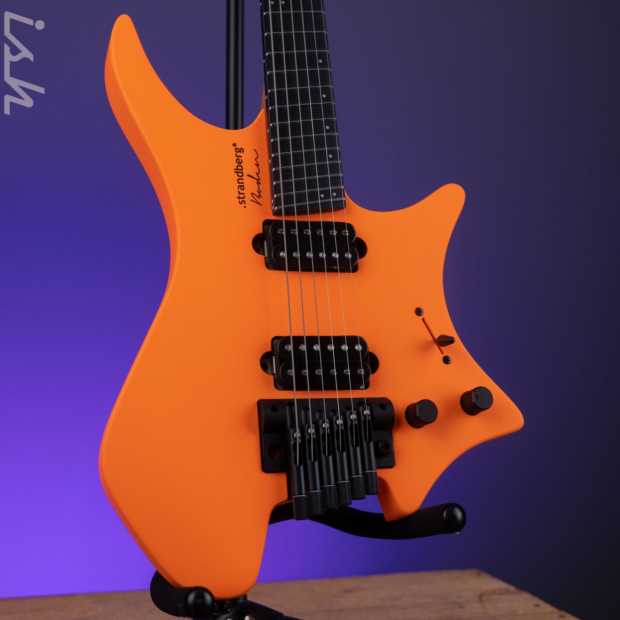Strandberg Boden Standard NX 6 Tremolo Neon Orange – Ish Guitars