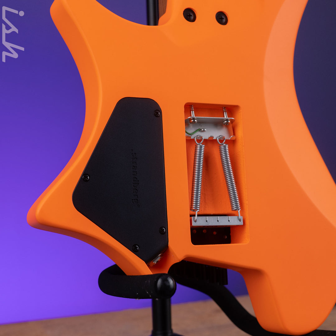 Strandberg Boden Standard NX 6 Tremolo Neon Orange – Ish Guitars