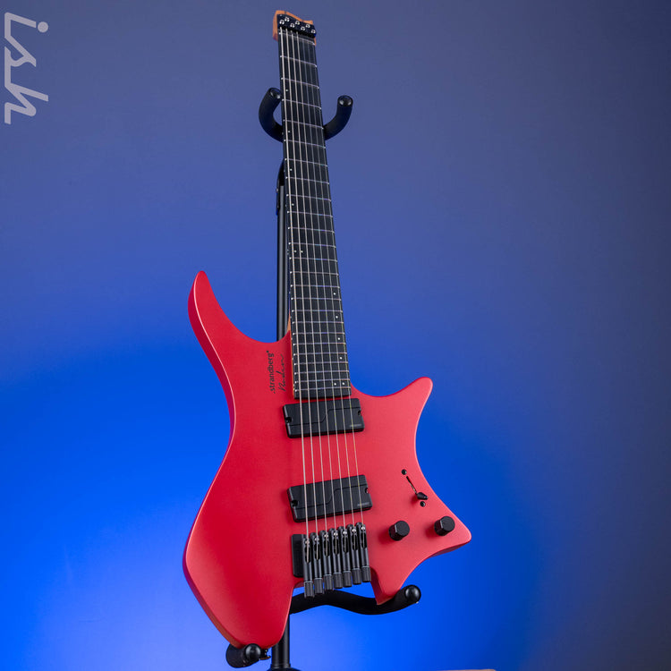 Strandberg Boden Metal NX 7 Blood Red – Ish Guitars