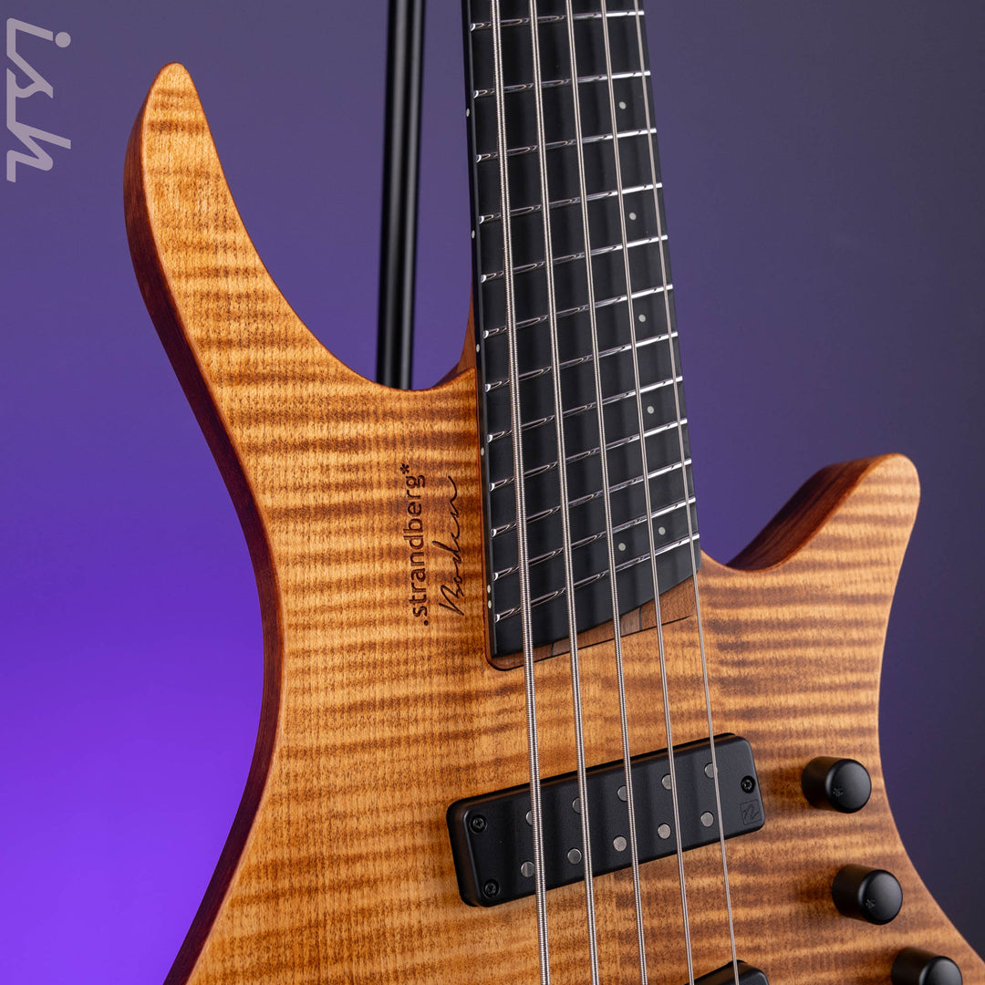 2024 Strandberg Boden Prog 5 Bass Natural
