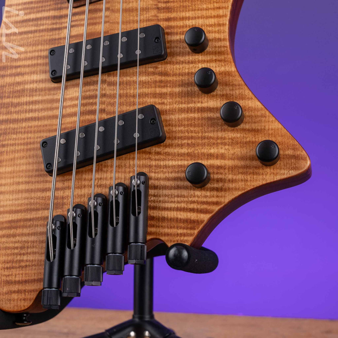 Strandberg Boden Bass Prog 5 Brown Richlite Fretboard