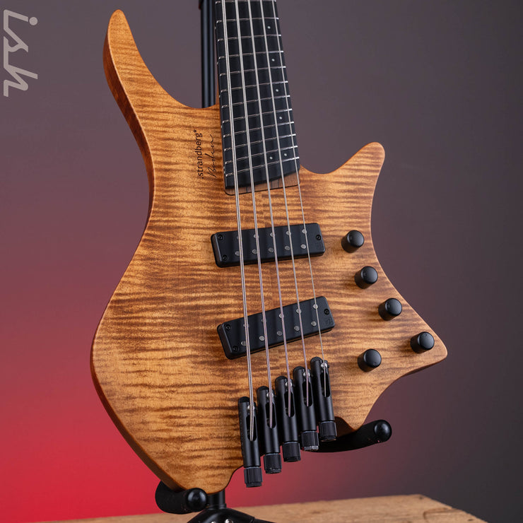 2024 Strandberg Boden Prog 5-String Bass Natural – Ish Guitars