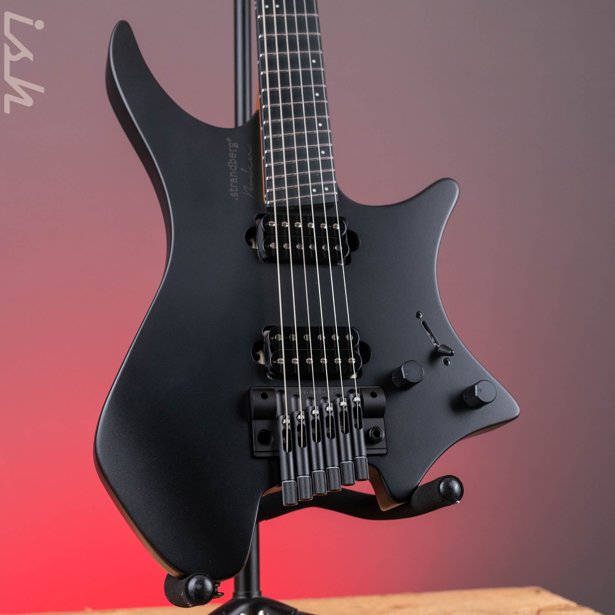 Strandberg Boden Metal NX 6 Tremolo Black Granite – Ish Guitars