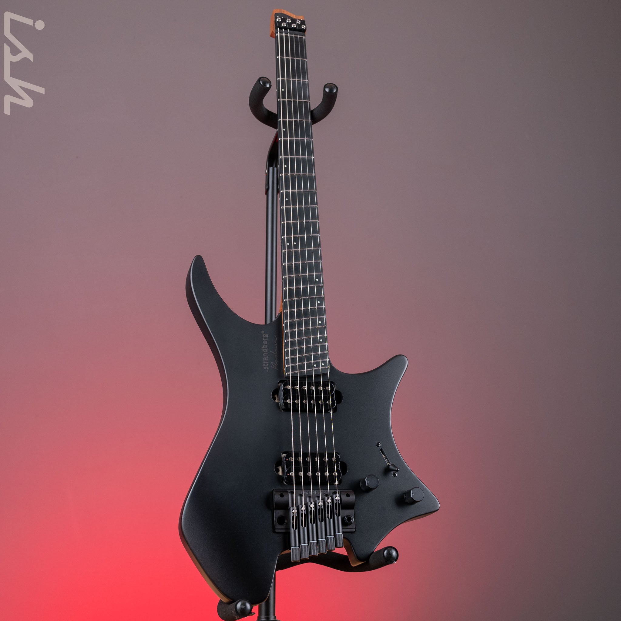 Strandberg Boden Metal NX 6 Tremolo Black Granite – Ish Guitars