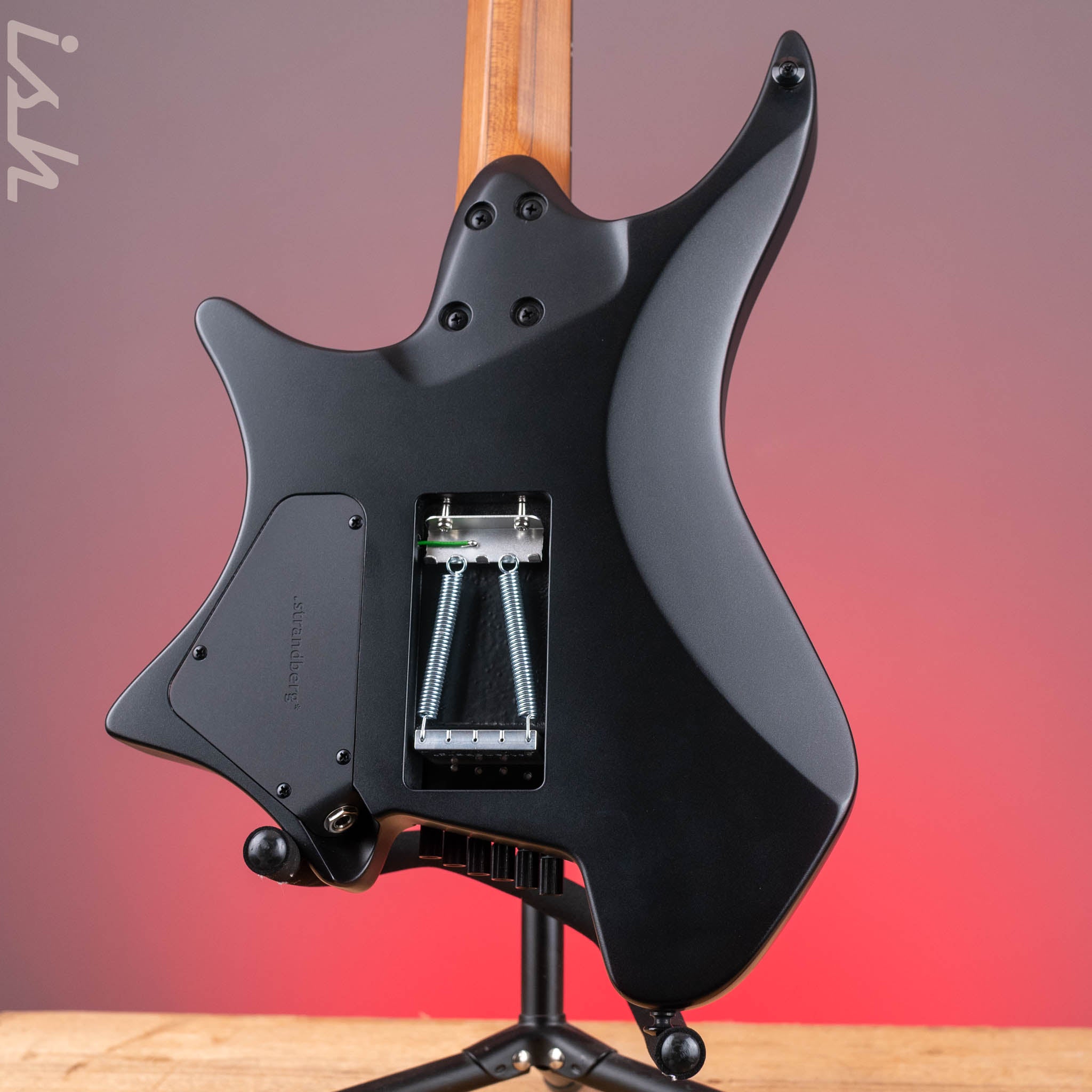 Strandberg Boden Metal NX 6 Tremolo Black Granite – Ish Guitars