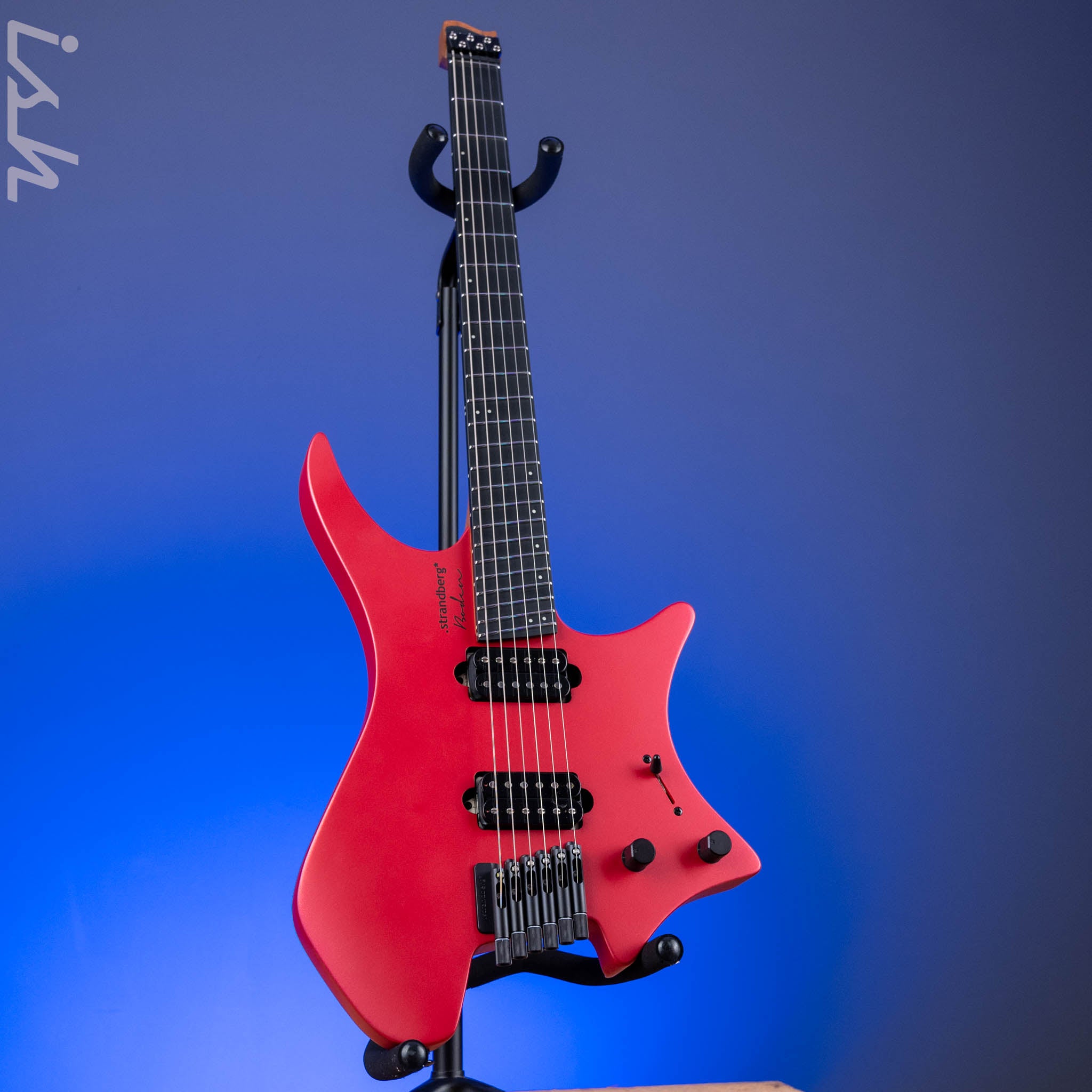 Strandberg Boden Metal NX 6 Blood Red – Ish Guitars