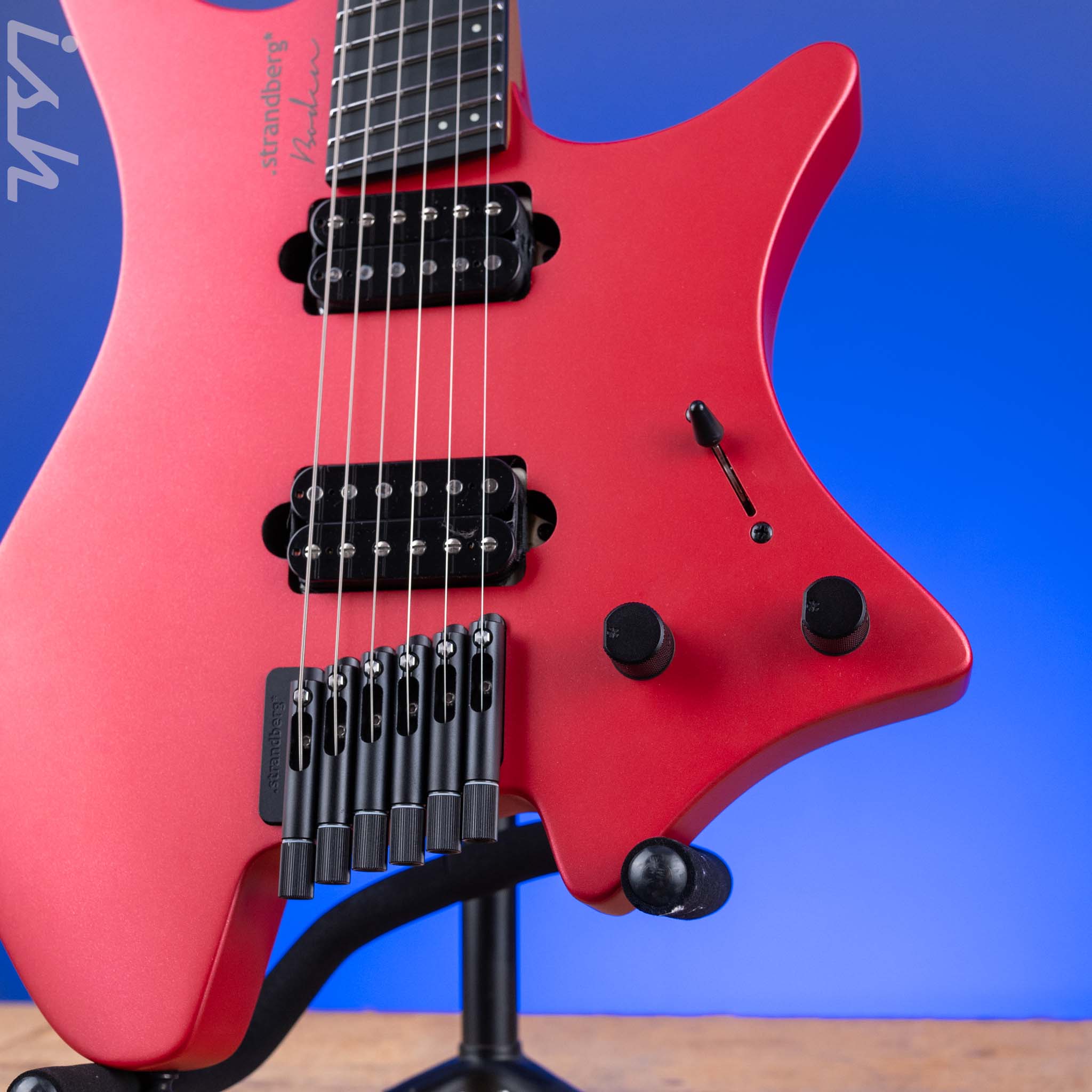 Strandberg Boden Metal NX 6 Blood Red – Ish Guitars